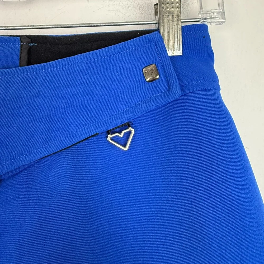 Vintage Obermeyer Sport Wool Blend Stirrup Ski Snow Pants Blue Size 12 EUC - Picture 6 of 10